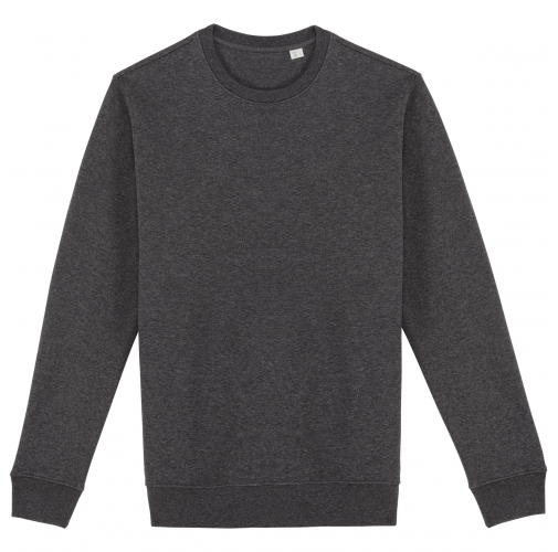 volcano grey heather Sudadera ecorresponsable de cuello redondo unisex