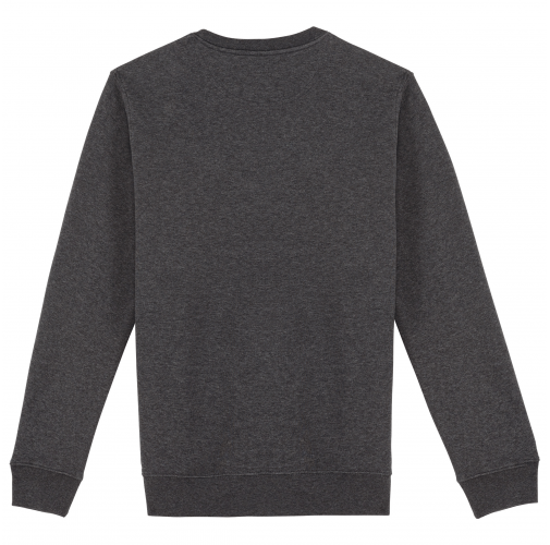 volcano grey heather Sudadera ecorresponsable de cuello redondo unisex