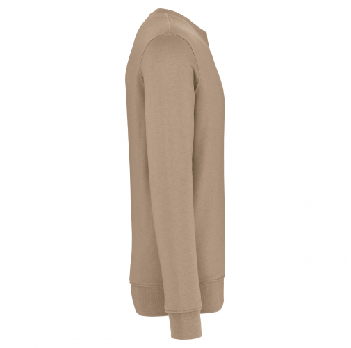 wet sand Sudadera ecorresponsable de cuello redondo unisex
