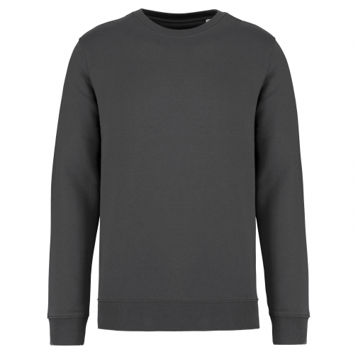 iron grey Sudadera ecorresponsable de cuello redondo unisex