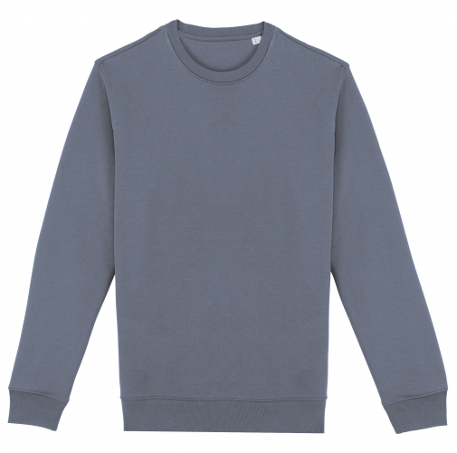 mineral grey Sudadera ecorresponsable de cuello redondo unisex