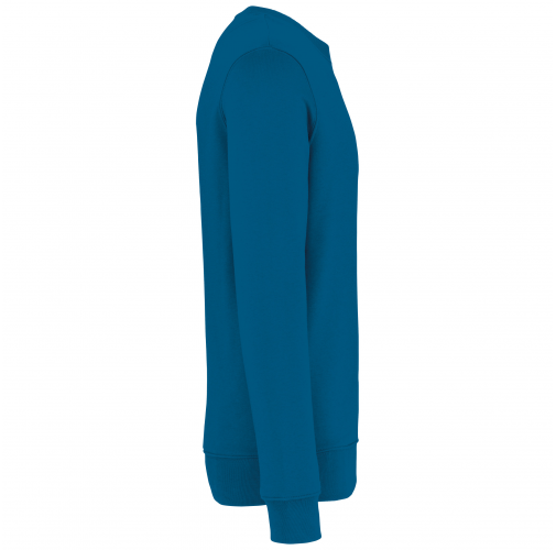 blue sapphire Sudadera ecorresponsable de cuello redondo unisex