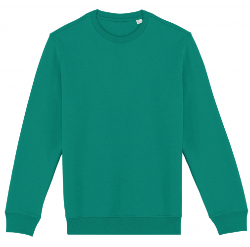 gemstone green Sudadera ecorresponsable de cuello redondo unisex