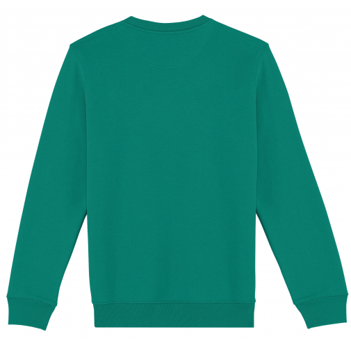 gemstone green Sudadera ecorresponsable de cuello redondo unisex