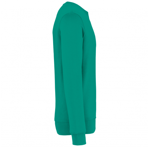 gemstone green Sudadera ecorresponsable de cuello redondo unisex