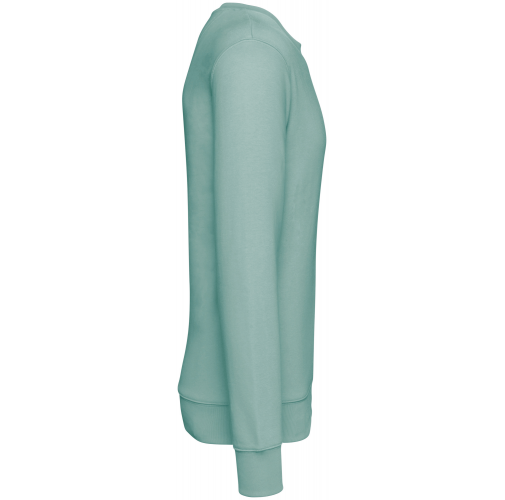 jade green Sudadera ecorresponsable de cuello redondo unisex