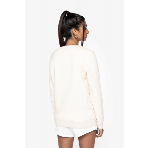Sudadera ecorresponsable de cuello redondo unisex