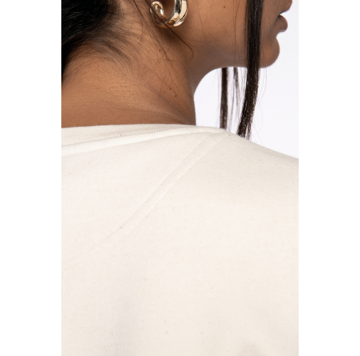 Sudadera ecorresponsable de cuello redondo unisex