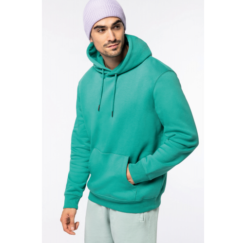 Sudadera ecorresponsable con capucha unisex