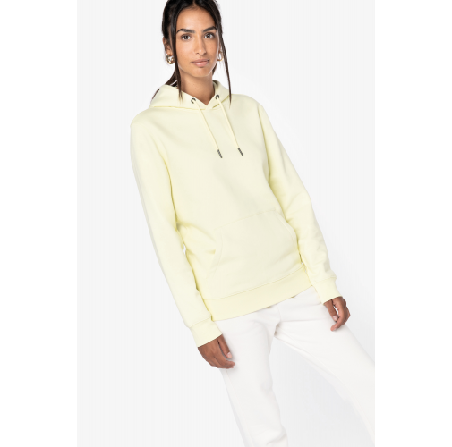 Sudadera ecorresponsable con capucha unisex
