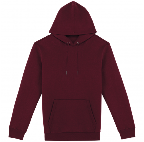 dark cherry Sudadera ecorresponsable con capucha unisex