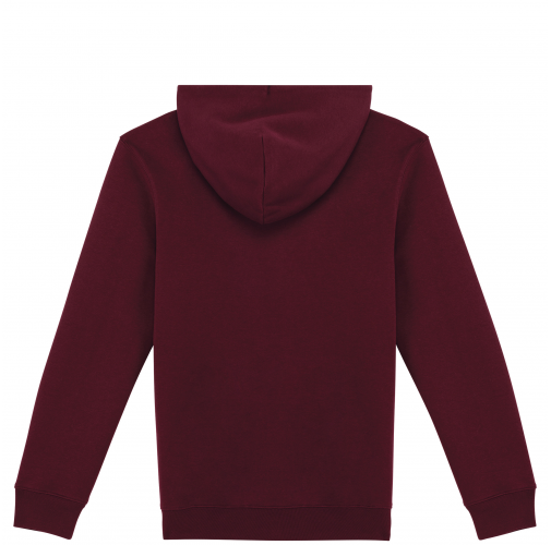 dark cherry Sudadera ecorresponsable con capucha unisex