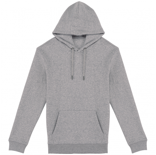 moon grey heather Sudadera ecorresponsable con capucha unisex