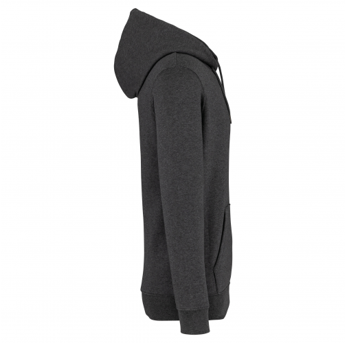 volcano grey heather Sudadera ecorresponsable con capucha unisex