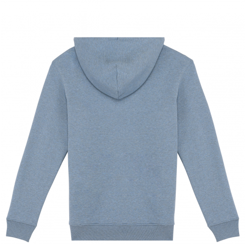 cool blue heather Sudadera ecorresponsable con capucha unisex