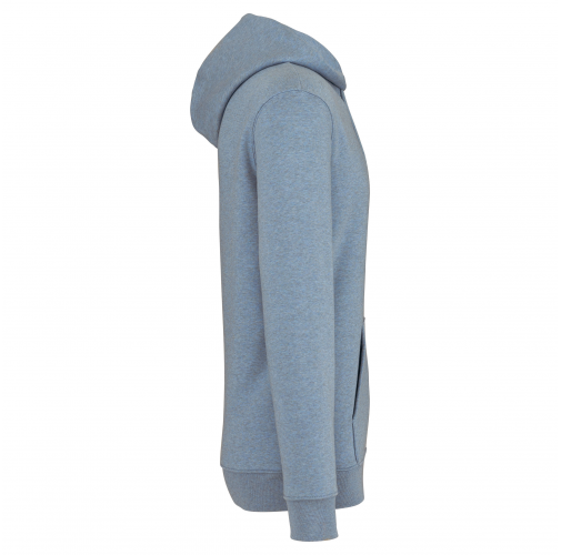 cool blue heather Sudadera ecorresponsable con capucha unisex