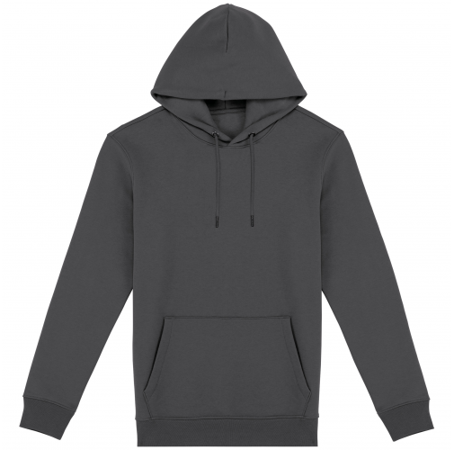 iron grey Sudadera ecorresponsable con capucha unisex