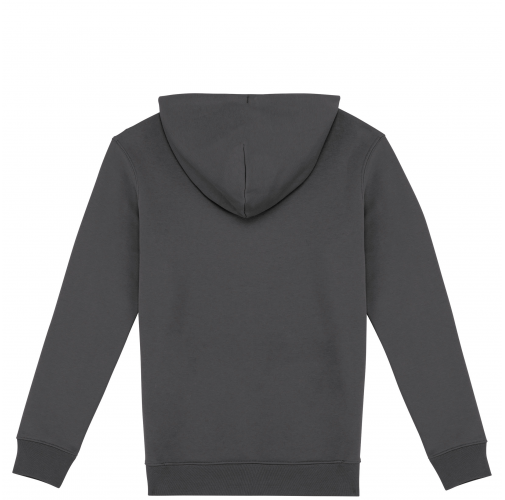 iron grey Sudadera ecorresponsable con capucha unisex