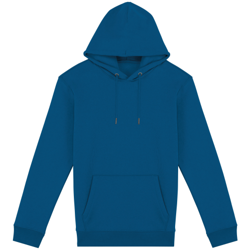blue sapphire Sudadera ecorresponsable con capucha unisex
