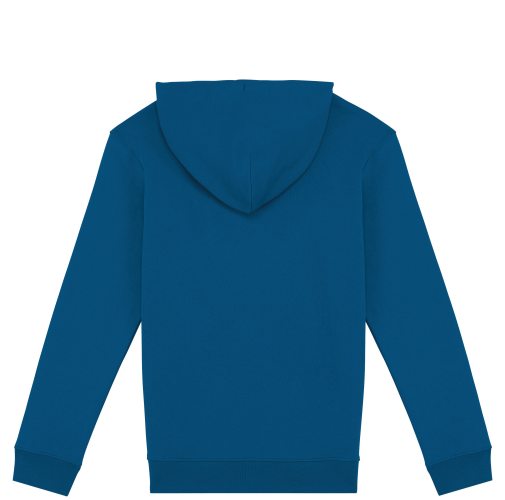 blue sapphire Sudadera ecorresponsable con capucha unisex