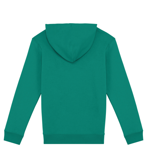 gemstone green Sudadera ecorresponsable con capucha unisex