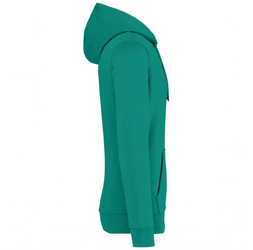 gemstone green Sudadera ecorresponsable con capucha unisex