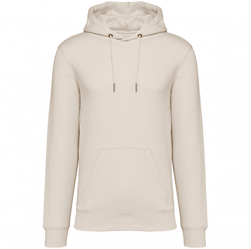 raw natural Sudadera ecorresponsable con capucha unisex