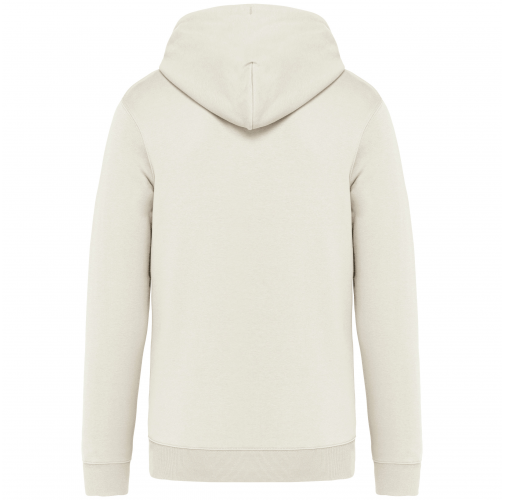 ivory Sudadera ecorresponsable con cremallera y capucha unisex