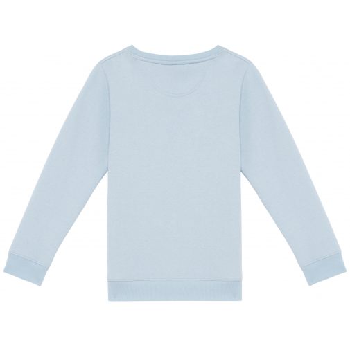 aquamarine Sudadera ecorresponsable cuello redondo infantil