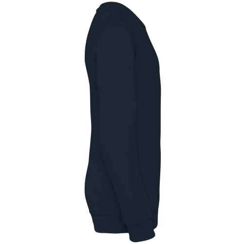 navy blue Sudadera ecorresponsable cuello redondo infantil