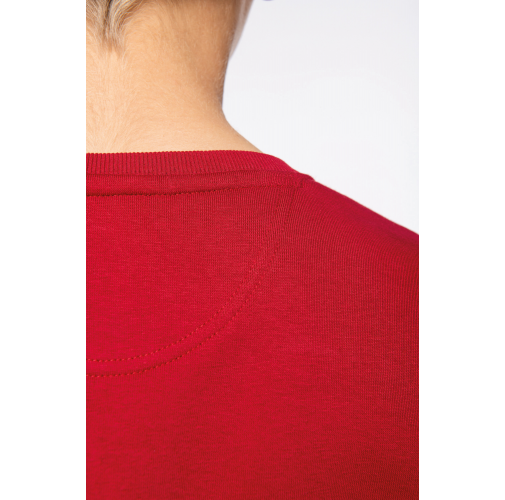 Sudadera ecorresponsable cuello redondo infantil