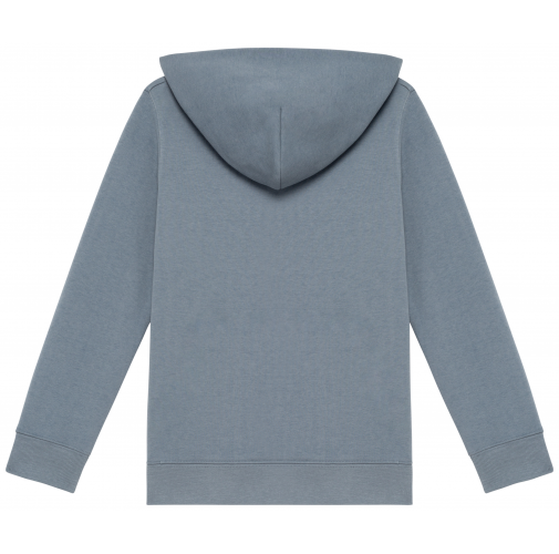 mineral grey Sudadera ecorresponsable con capucha infantil