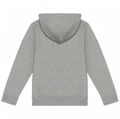 moon grey heather Sudadera ecorresponsable con capucha infantil