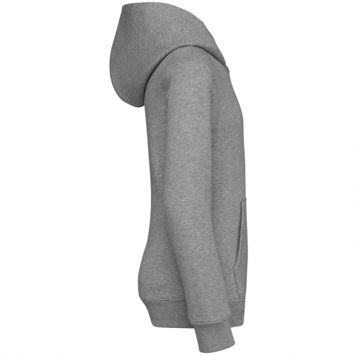 moon grey heather Sudadera ecorresponsable con capucha infantil
