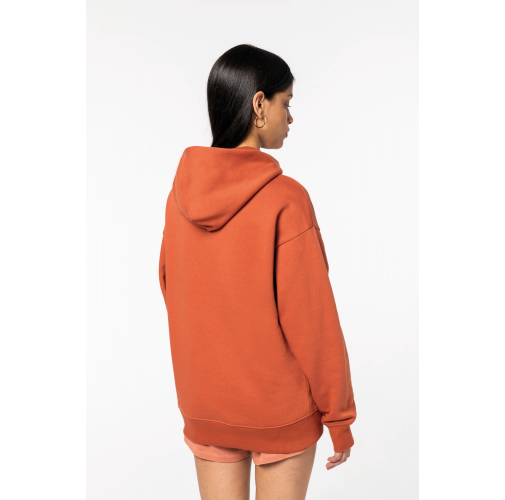 Sudadera ecorresponsable con capucha oversize unisex