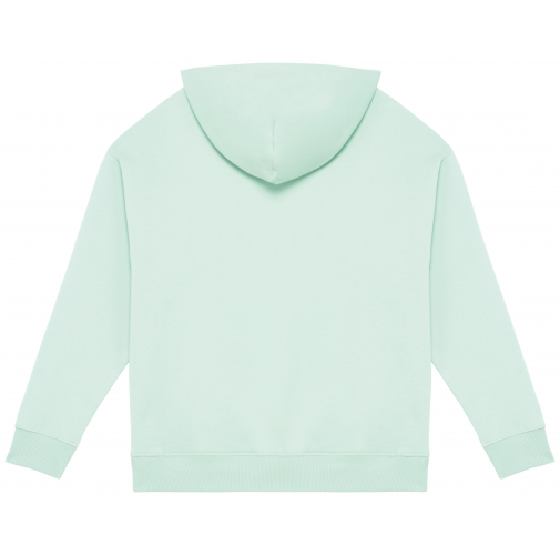 brook green Sudadera ecorresponsable con capucha oversize unisex
