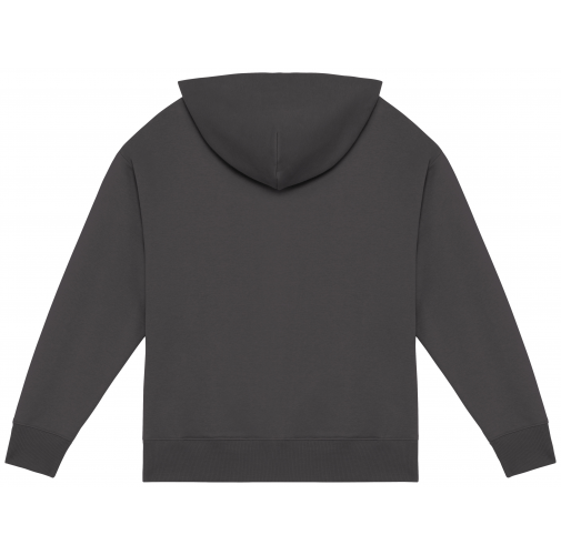 iron grey Sudadera ecorresponsable con capucha oversize unisex