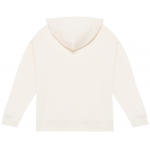 ivory Sudadera ecorresponsable con capucha oversize unisex
