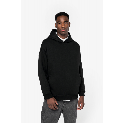 Sudadera ecorresponsable con capucha oversize unisex
