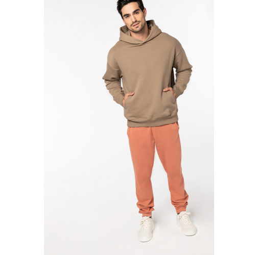 Sudadera ecorresponsable con capucha oversize unisex