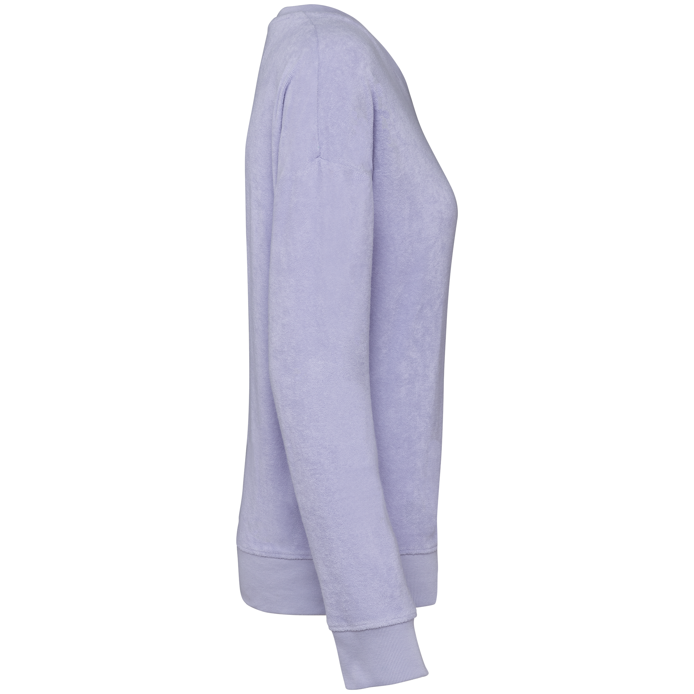 Sudadera ecorresponsable de rizo mujer