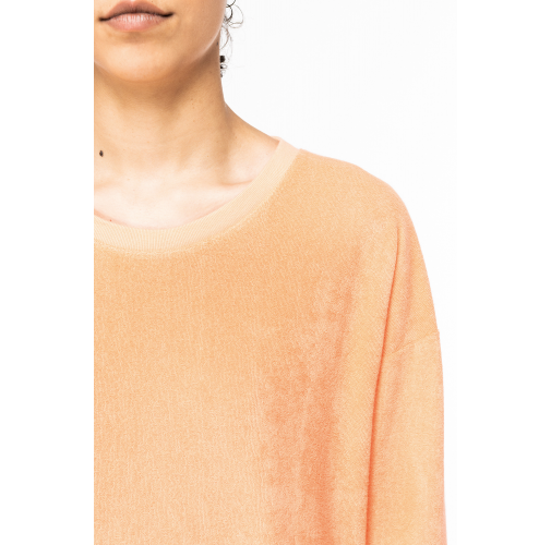 Sudadera ecorresponsable de rizo mujer