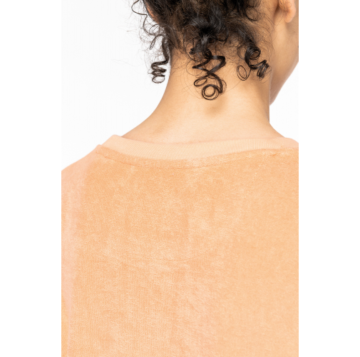 Sudadera ecorresponsable de rizo mujer