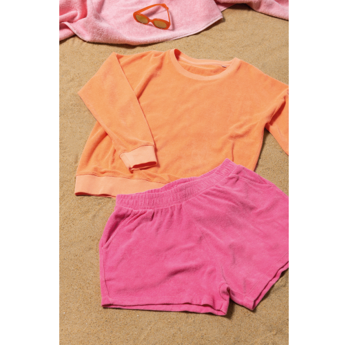 Sudadera ecorresponsable de rizo mujer