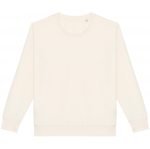 ivory Sudadera ecorresponsable de rizo mujer
