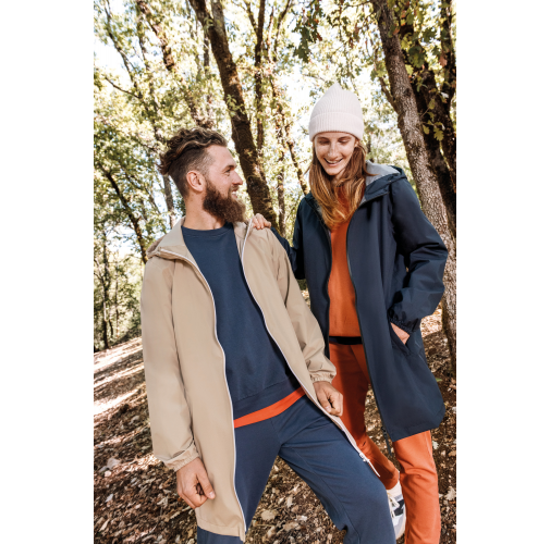 Sudadera ecorresponsable de cuello redondo French Terry unisex