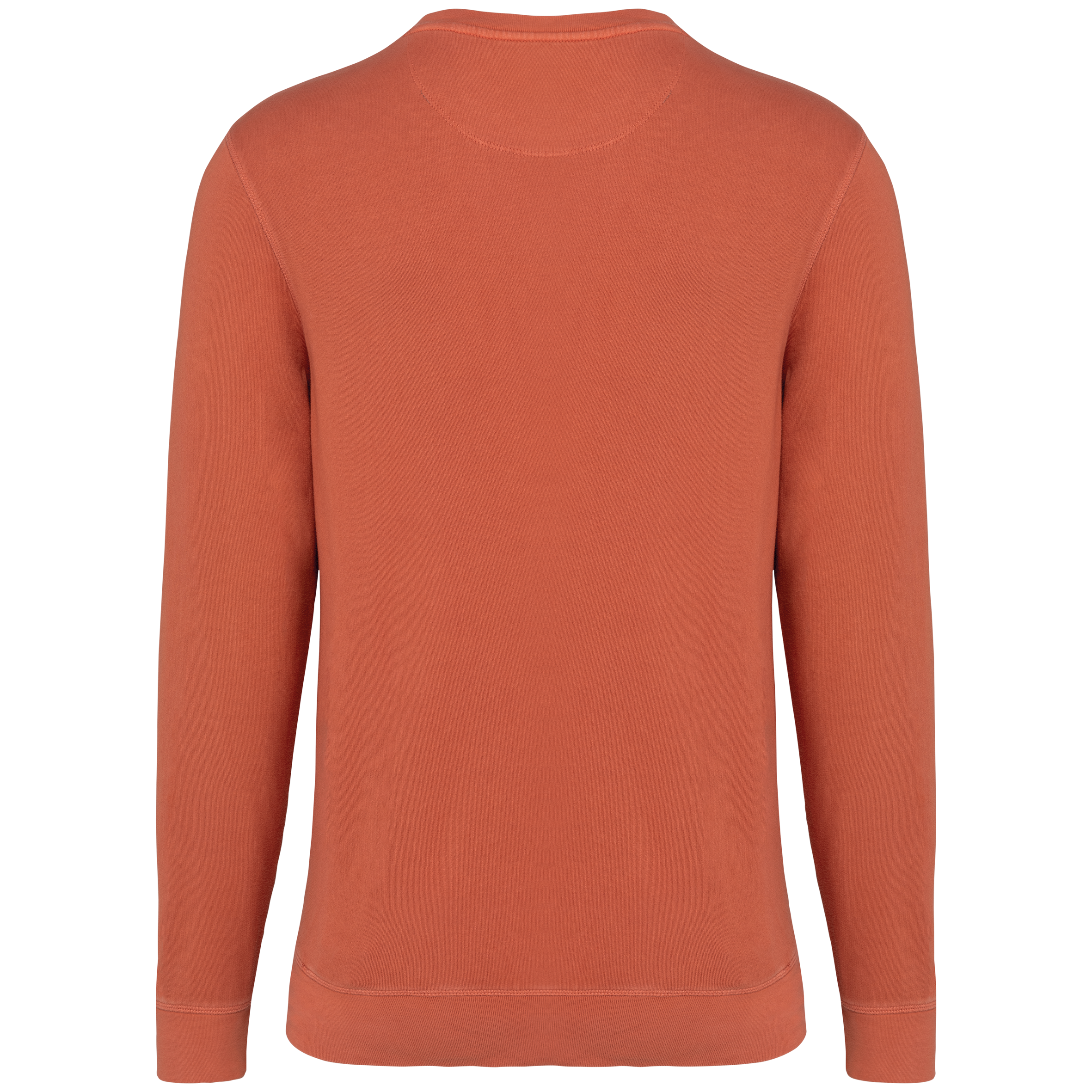 washed black Sudadera ecorresponsable de cuello redondo French Terry unisex