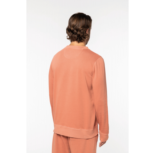 Sudadera ecorresponsable de cuello redondo French Terry unisex