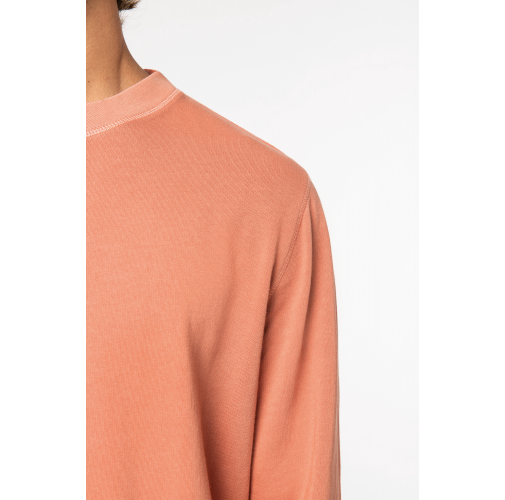 Sudadera ecorresponsable de cuello redondo French Terry unisex