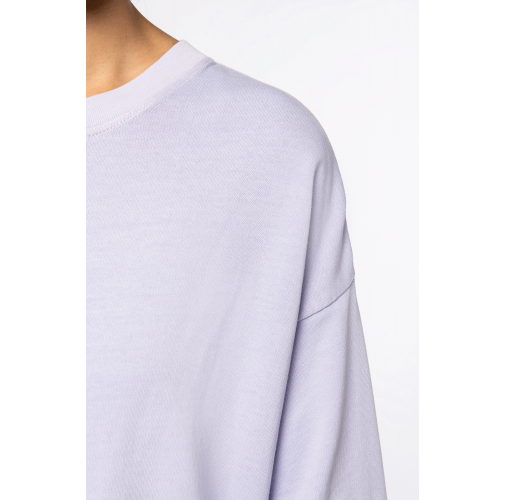 Sudadera ecorresponsable oversize French Terry unisex